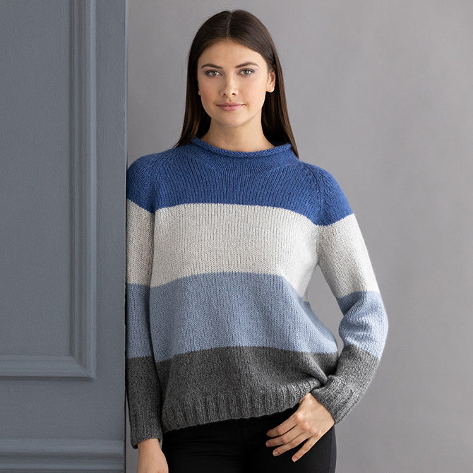 String Stephanie Pullover Jumper Knitting Pattern
