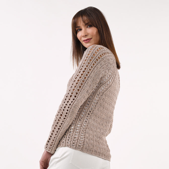Sesia Riley Pullover Jumper Knitting Pattern