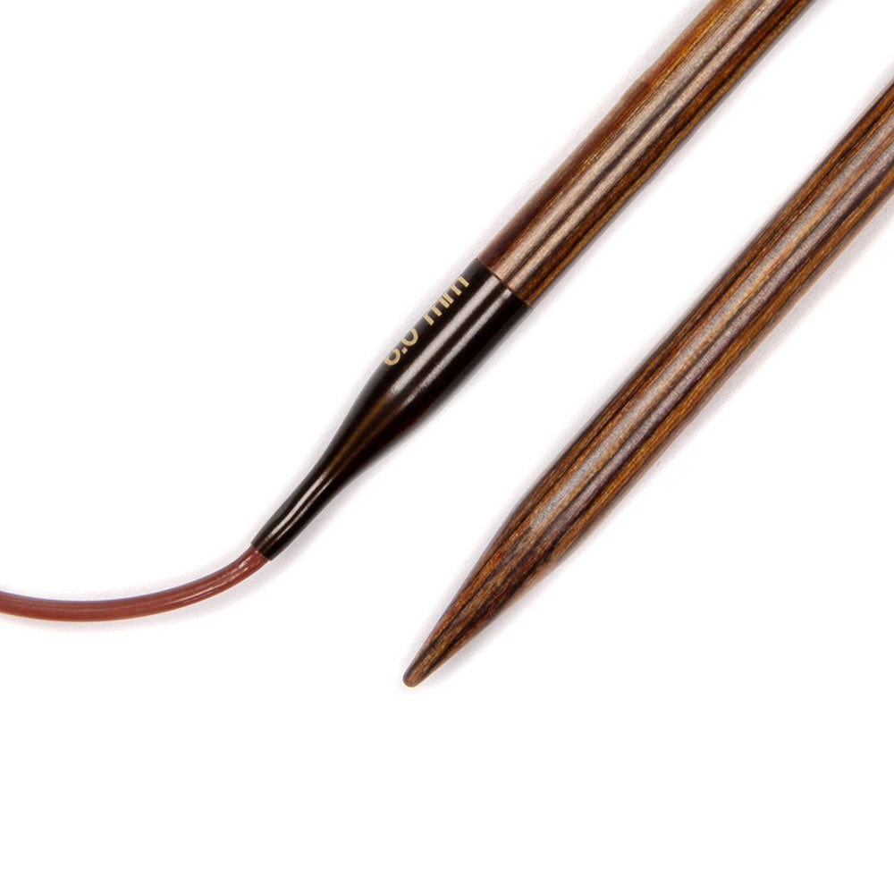 KnitPro Ginger Fixed Circular Needles 47" (1 Pair)