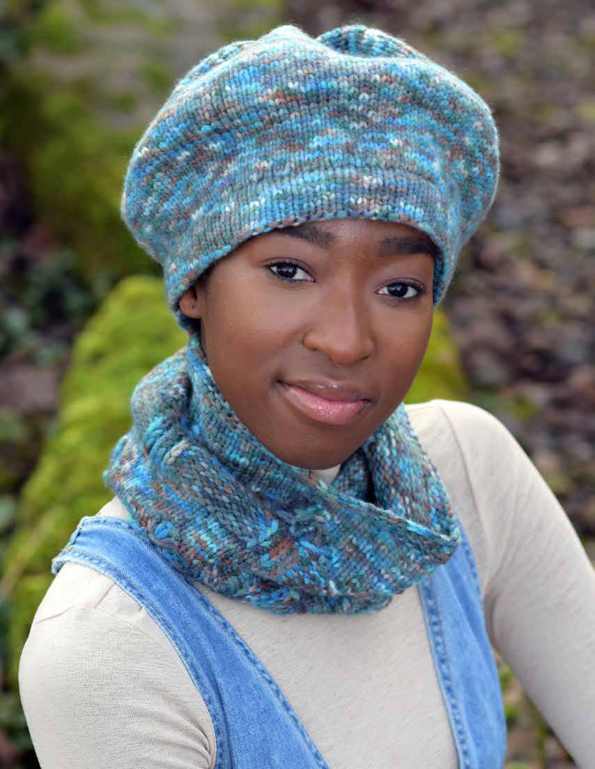 Dylan Beret and Cowl Knitting Pattern