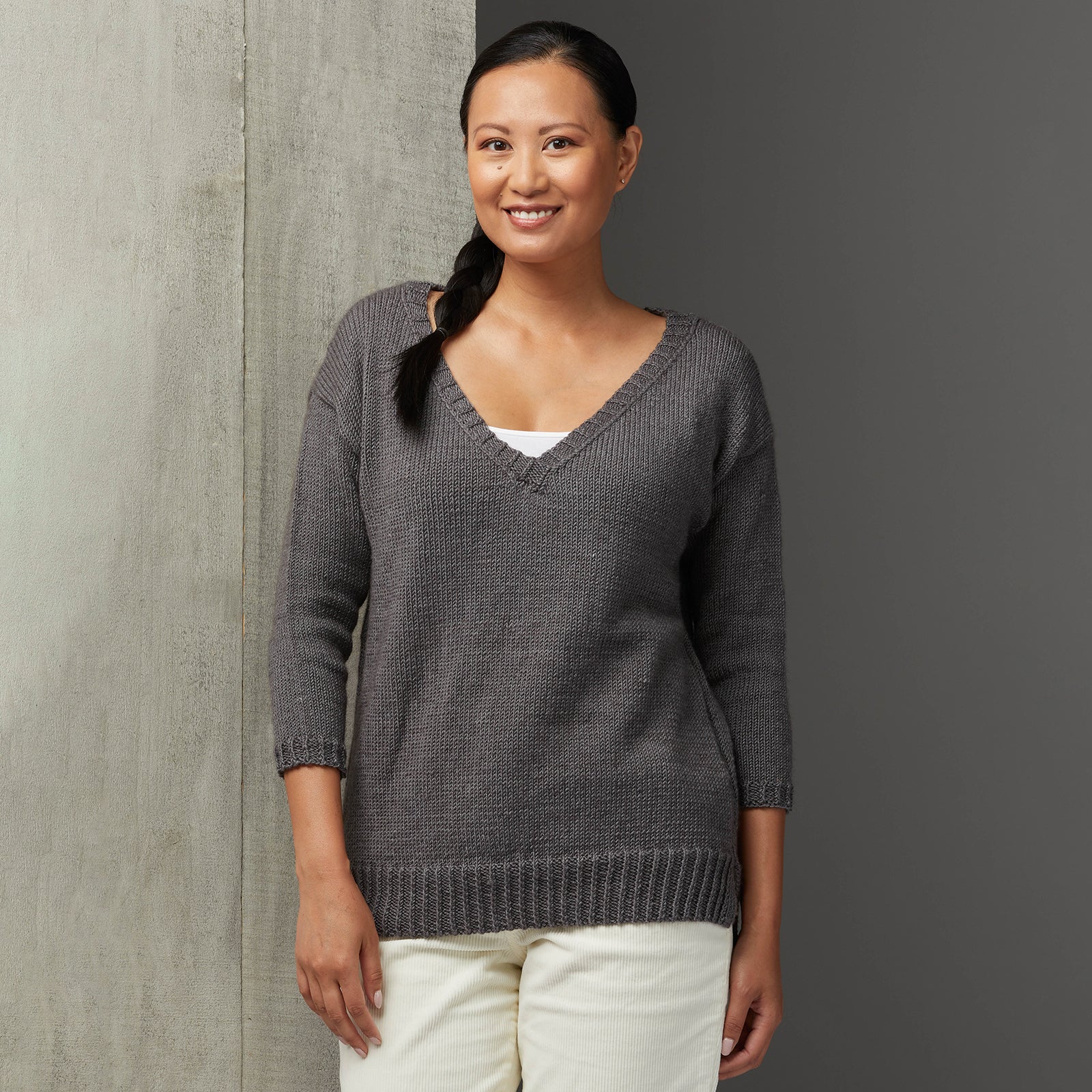 Valley Yarns Woodstock Jumper Knitting Pattern