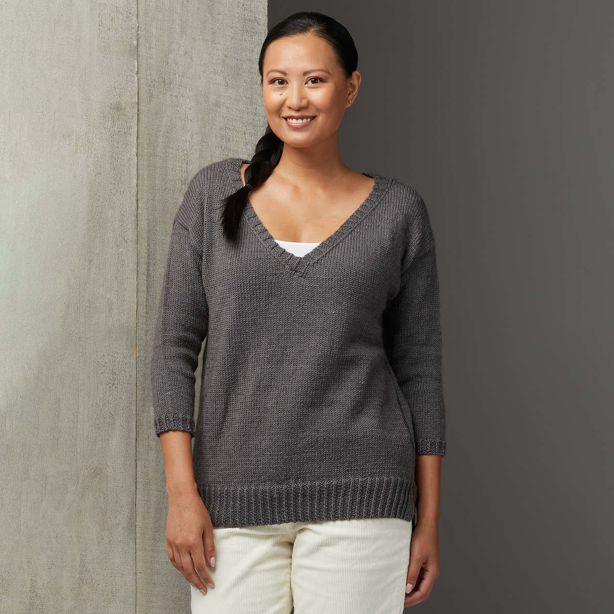 Valley Yarns Woodstock Jumper Knitting Pattern