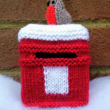 Winter Post Box & Robin - Chocolate Orange Cover