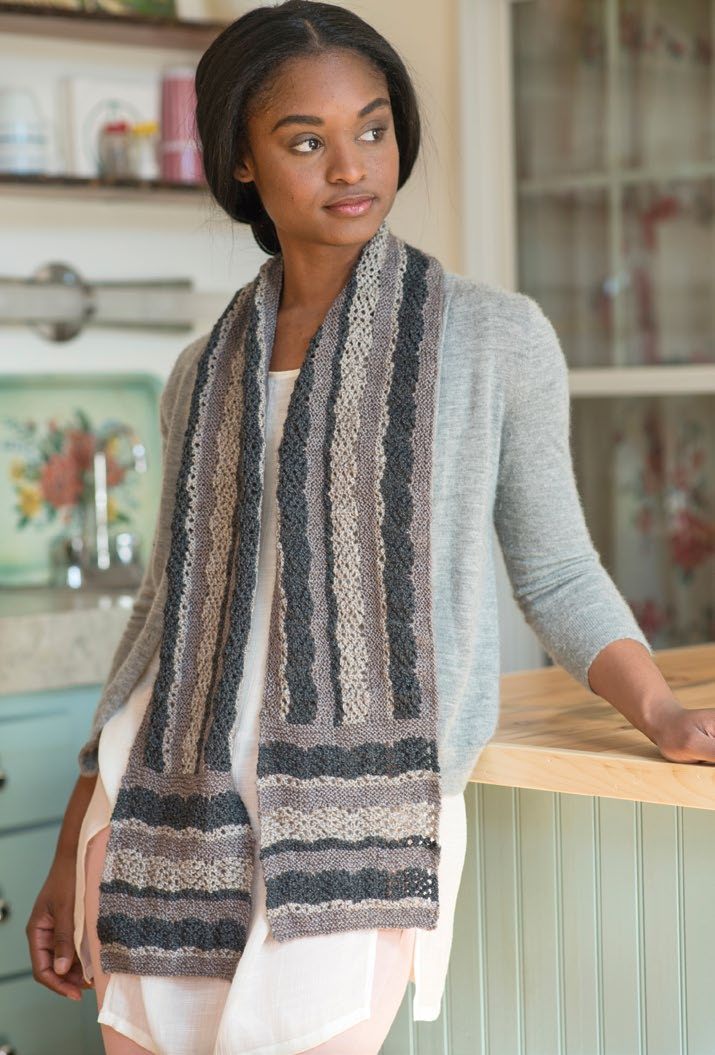 Longbourn Scarf Knitting Pattern