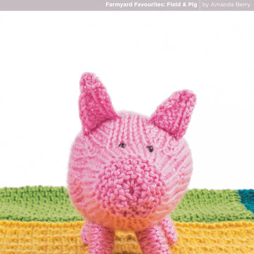 Deramores Farmland Favourites Pig Toy Knitting Pattern