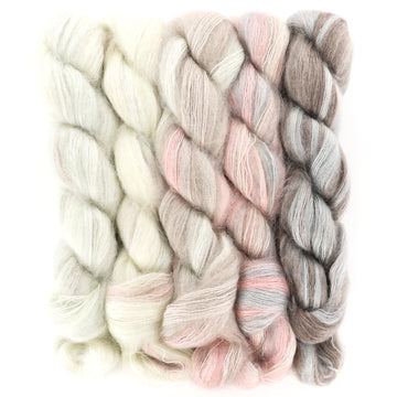 Bark, Silver, Rose Pink to Natural, Light Pink (71033)
