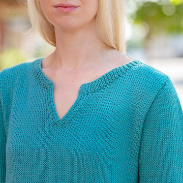 Inveraray Top-Down Pullover #B125