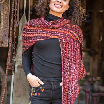 Daiyu Shawl in Berroco Millefiori - 392-2 PDF