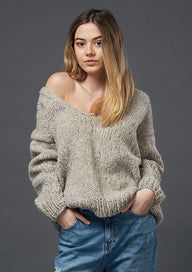 Brooklyn Sweater Jumper Knitting Pattern