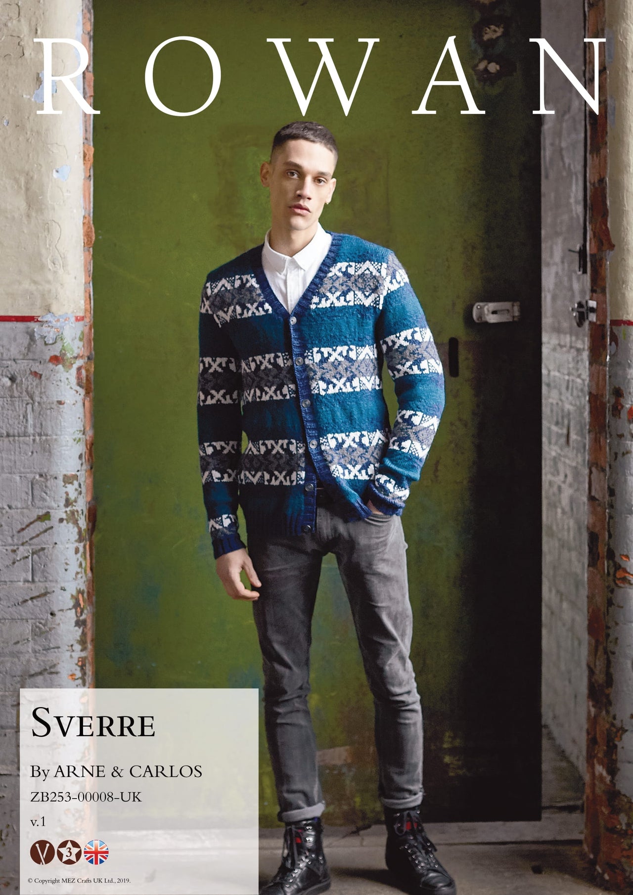 Rowan Sverre Cardigan Knitting Pattern