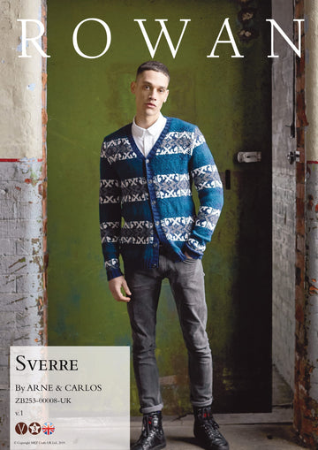 Rowan Sverre Cardigan Knitting Pattern
