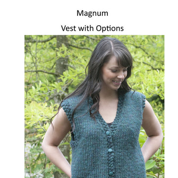 Vest with Options Waistcoat Knitting Pattern