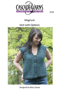 Vest with Options Waistcoat Knitting Pattern