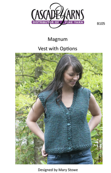 Vest with Options Waistcoat Knitting Pattern