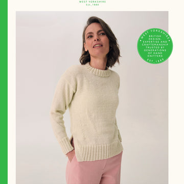 Mushroom Gill Hem Sweater Jumper Knitting Pattern