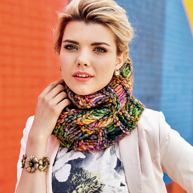 Malabrigo The Heights Cowl Knitting Pattern