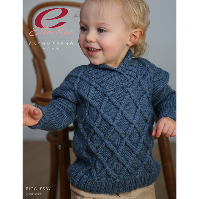 Ella Rae Bigglesby Sweater Jumper Knitting Pattern
