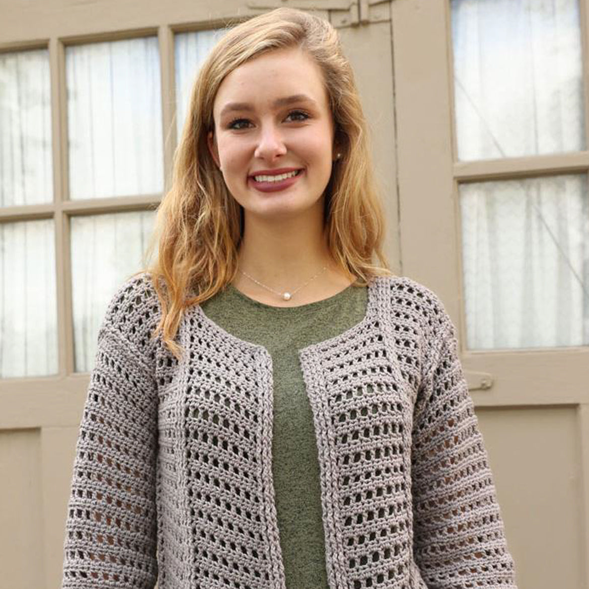 Plymouth Yarn Crochet Cardi Pattern