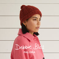 Debbie Bliss Moss Stitch Rib Hat Knitting Pattern