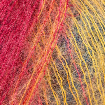 Gelb Orange Pink Blau (319)