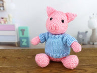 Deramores Pig Toy Knitting Pattern