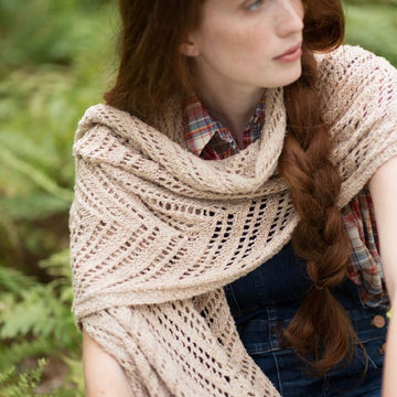 Spruce Head Stole Wrap Knitting Pattern