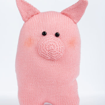 Deramores Sheep and Pig Cushions Toy Knitting Pattern
