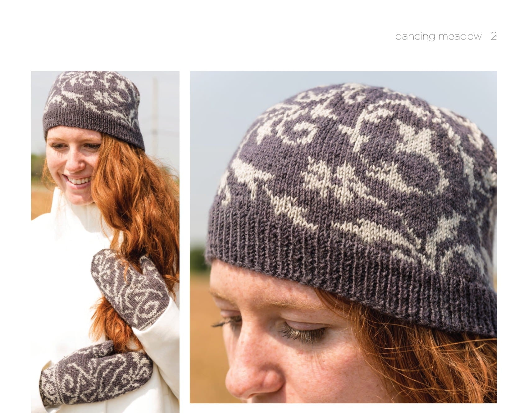 Twist Collective Dancing Meadow Hat Knitting Pattern