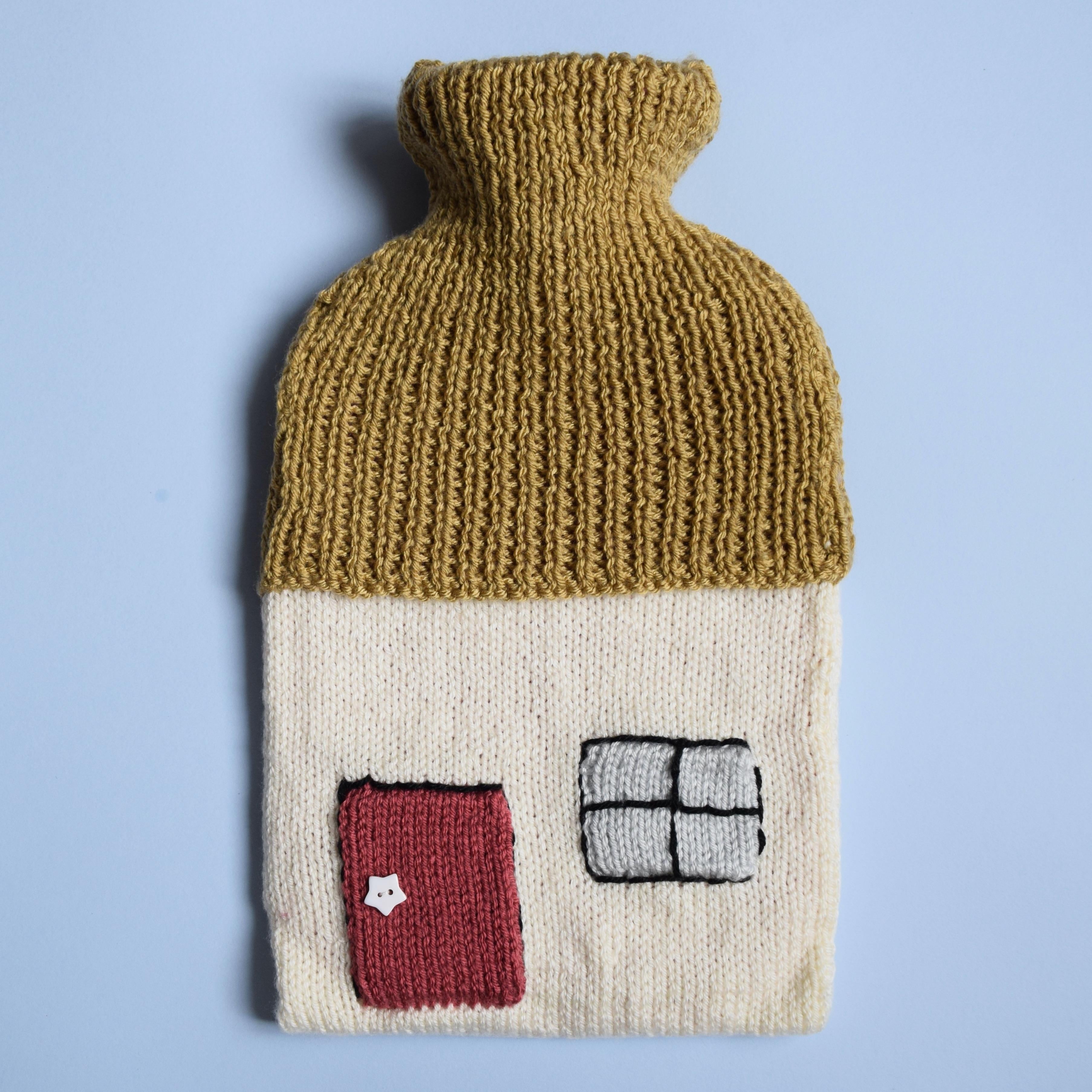 Dream House Hot Water Bottle Cover