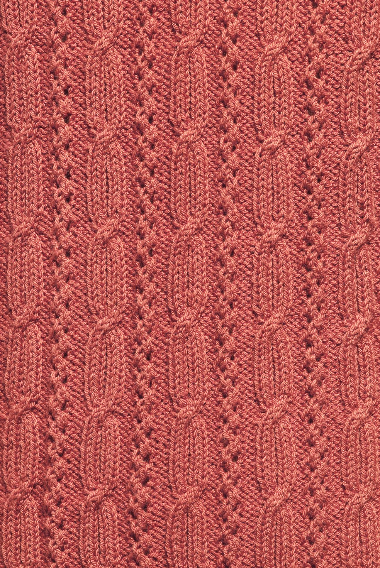 Cable and Openwork Vest - #179