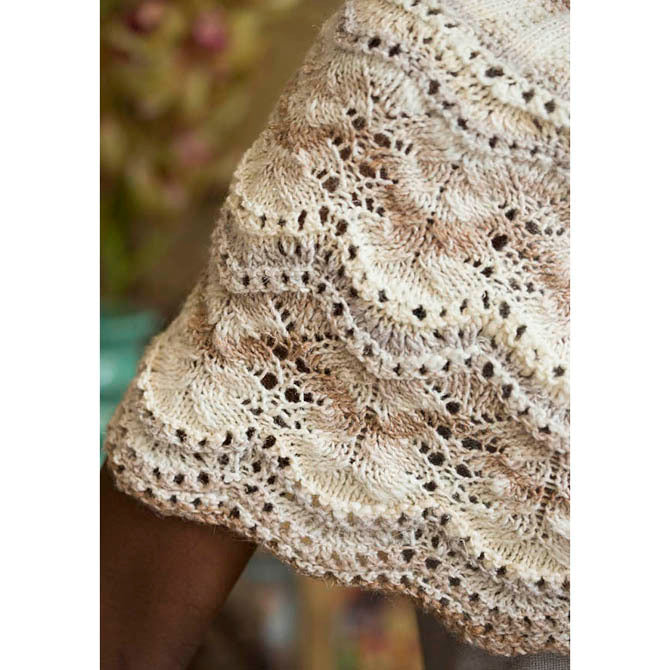 Noro Mock Neck Capelet Knitting Pattern