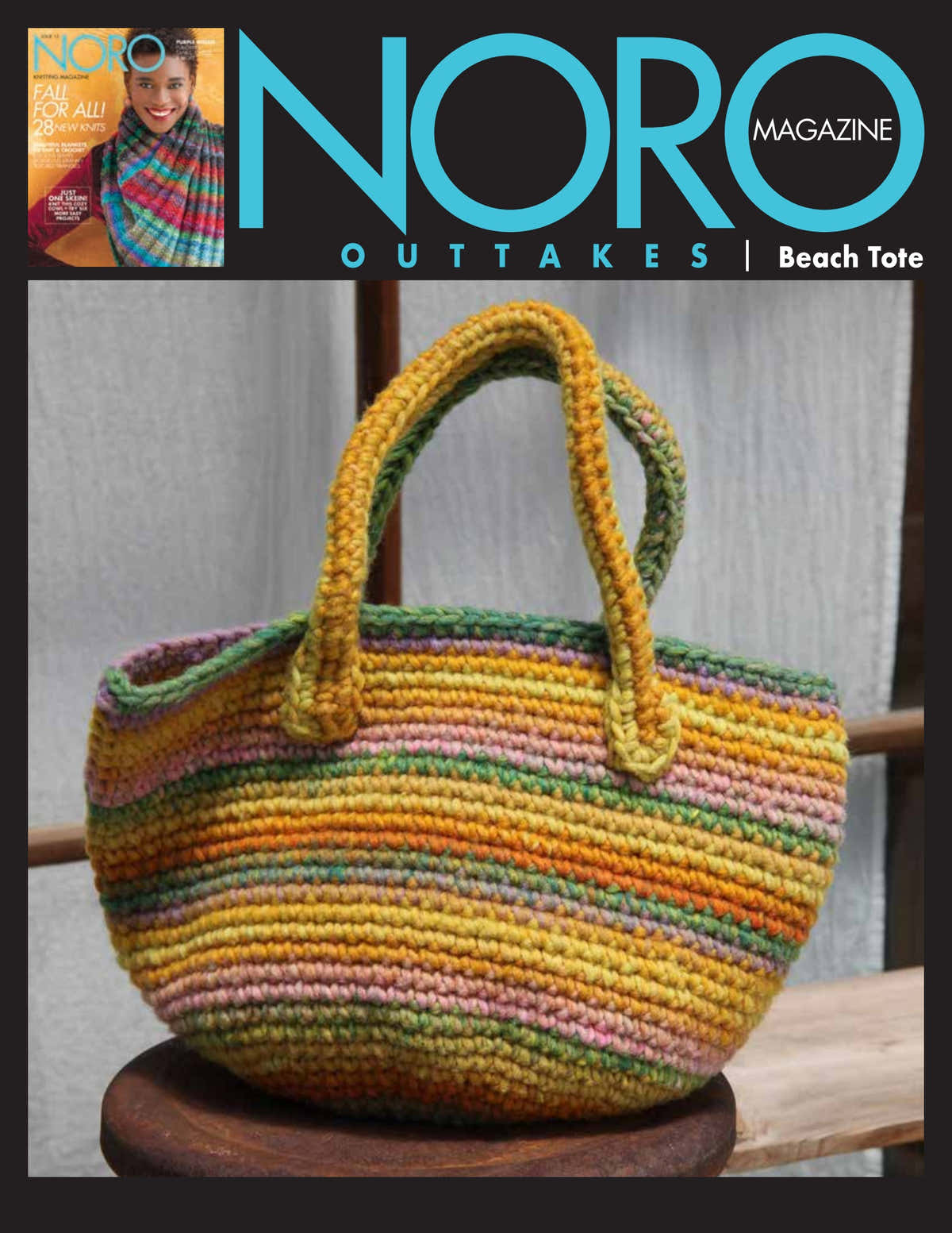 Noro Beach Tote Bag Crochet Pattern