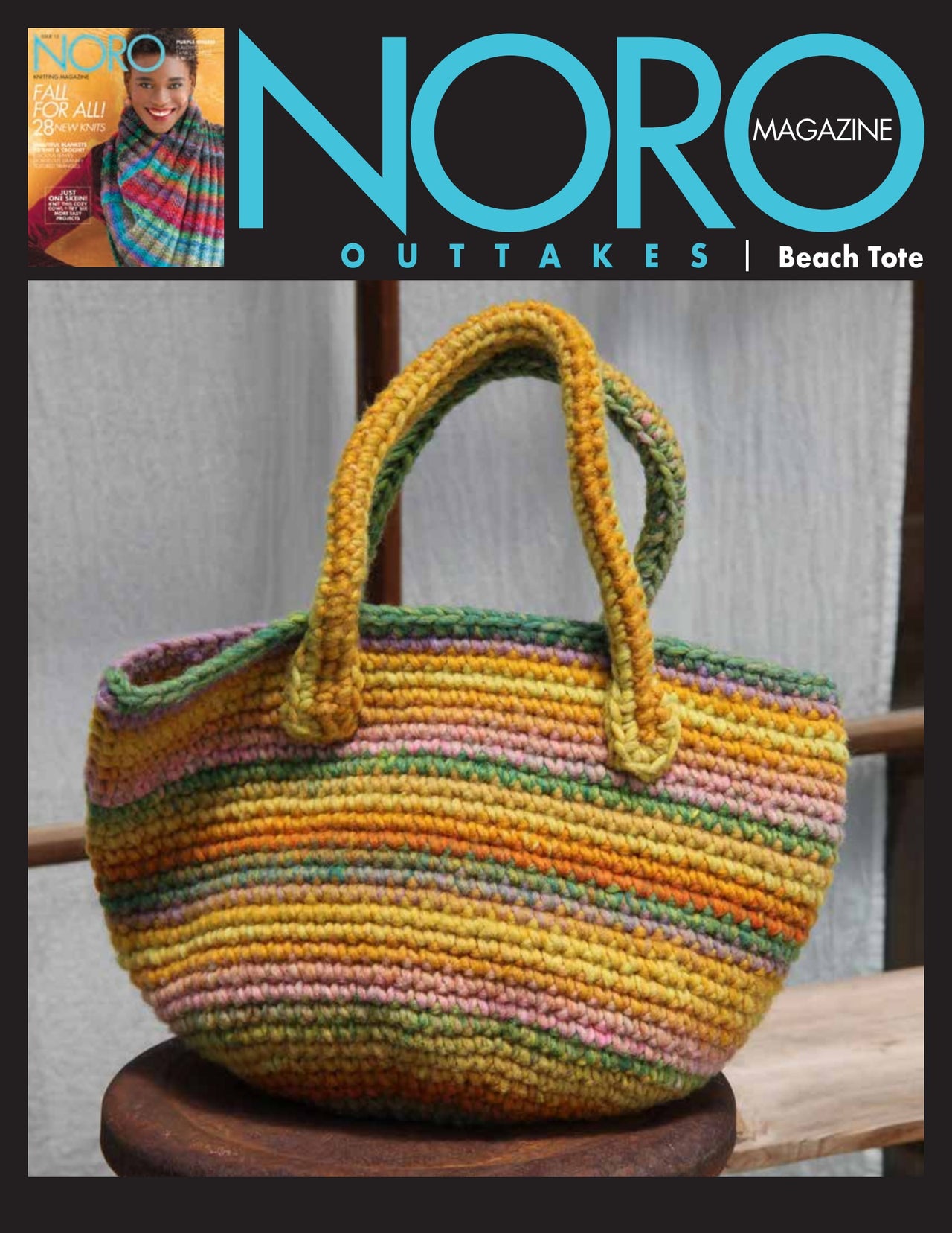 Noro Beach Tote Bag Crochet Pattern