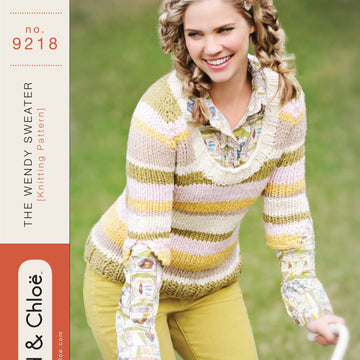 The Wendy Sweater Jumper Knitting Pattern