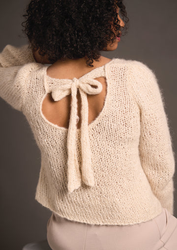 Loren In Rowan Alpaca Sparkle Jumper Knitting Pattern