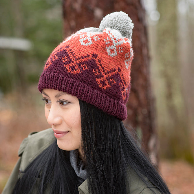 Berroco Clover Club Hat Knitting Pattern