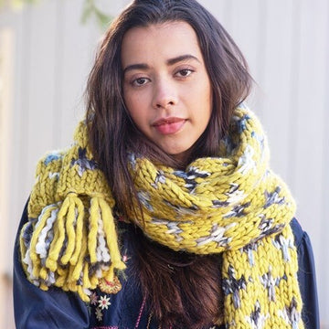 Lonsdale Scarf in Berroco Macro & Coco PDF