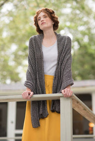 Berroco Shutter Shade Shawl Wrap Knitting Pattern