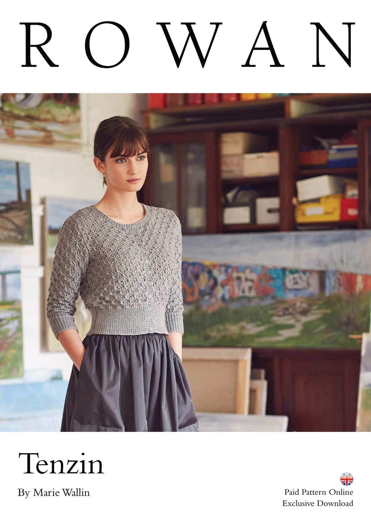 Rowan Tenzin Cardigan Knitting Pattern