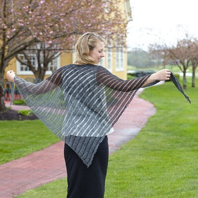 Valley Yarns Lina Shawl Knitting Pattern