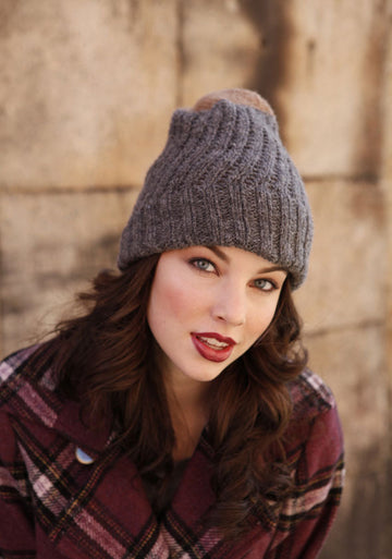 Zeikova Hat in Berroco Flicker Aran PDF (Free)