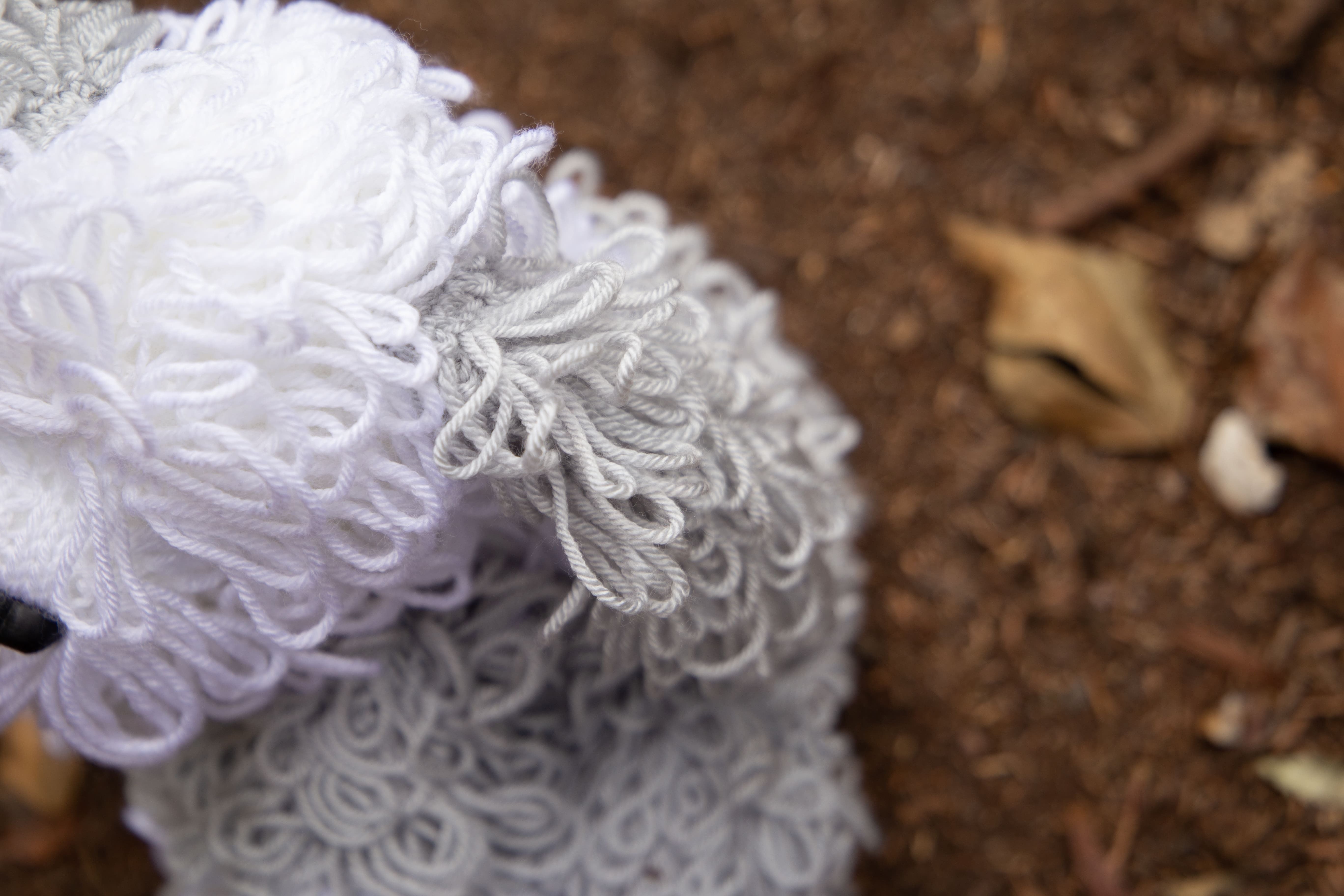 Deramores Old English Sheepdog Toy Knitting Pattern