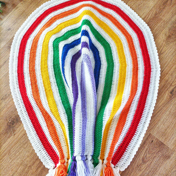 Rainbow Stripes Blanket
