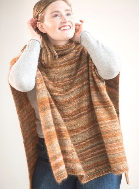 Berroco Elmira Cape Knitting Pattern