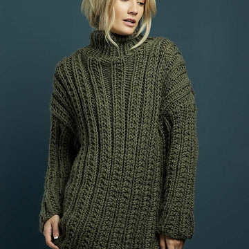 Mia Sweater Jumper Knitting Pattern