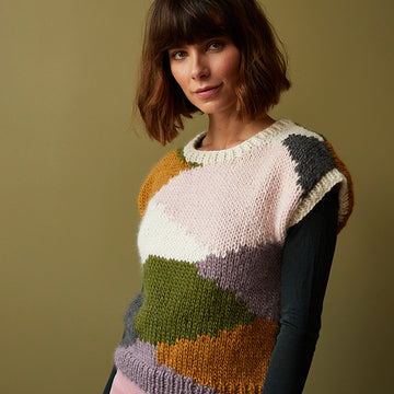 Debbie Bliss Alda Vest Knitting Pattern