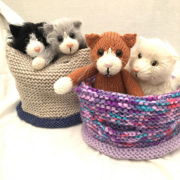 Kala Kitten and bag/basket