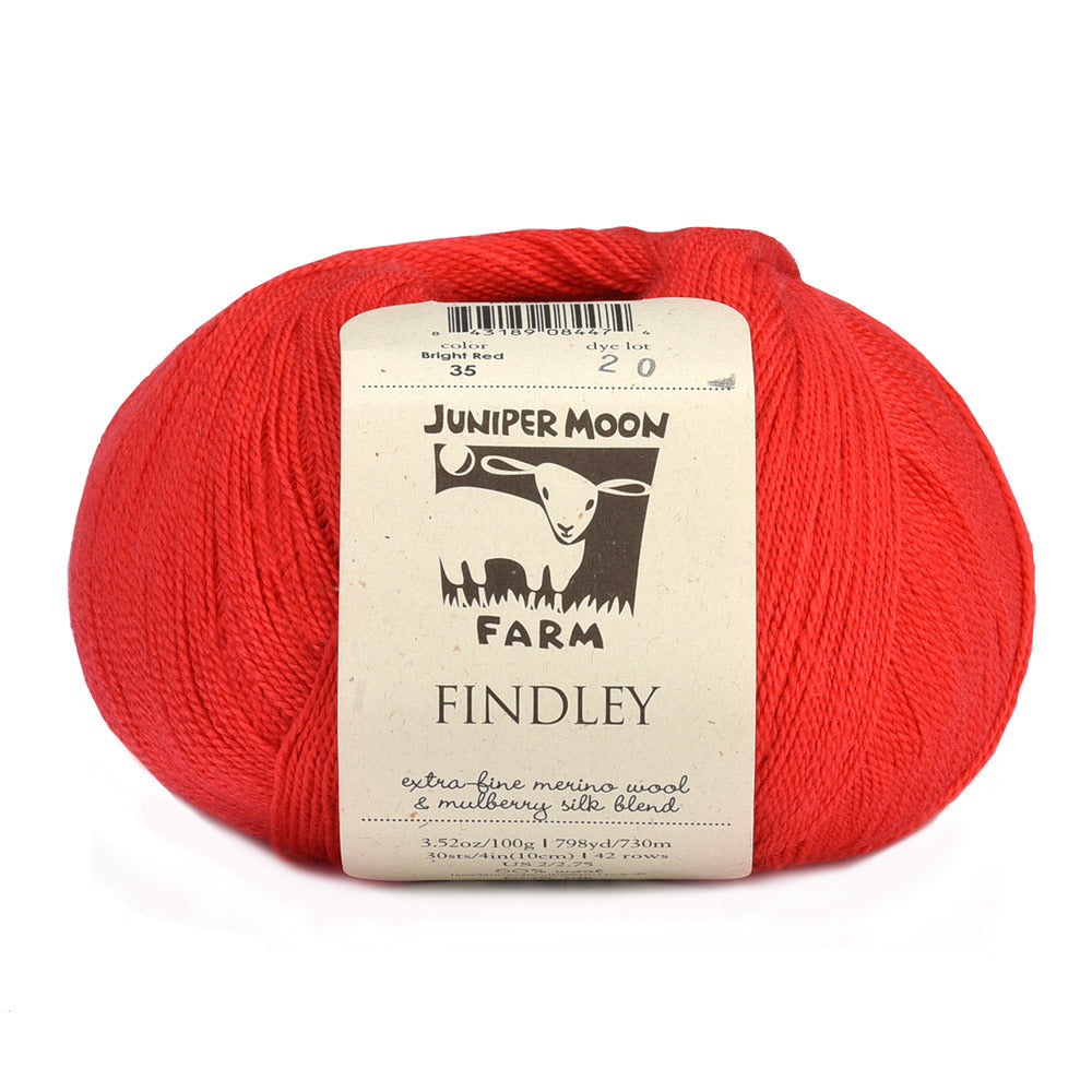 Juniper Moon Farm Findley Yarn - Merino Wool Lace