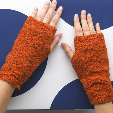 MillaMia Ame Wrist Warmers Knitting Pattern
