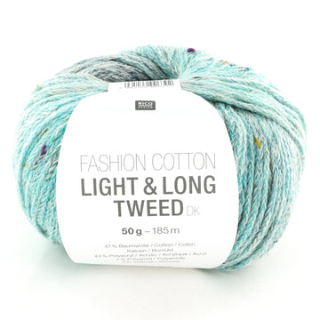 Rico Design Fashion Cotton Light & Long Tweed Yarn - Cotton DK